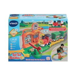 VTech VTECH - Tut Tut Bolides - Circuit Train Tut Tut Express avec Peter Train à Vapeur - Jeu Éducatif Enfant 1 à 5 Ans - Version Française - Multicolore Precio: 46.236. SKU: B18BSMBFFB
