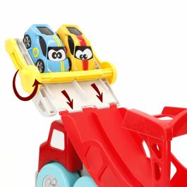 Camion porte-véhicules et Voitures 8 Pièces (2 Unités)