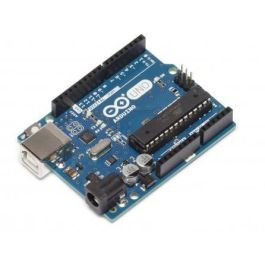 Arduino Uno Rev3 - Carte de développement avec microcontrôleur ATmega328, entrée 7-12V, 14 E/S digitales, 6 entrées analogiques et port USB