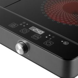 SENCOR Plaque de cuisson mixte induction et radiante 2 foyers 3400 W SCP 4001BK Noir - 10 niveaux, réglage température, nettoyage facile