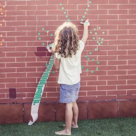 Autocollants Apli Bleu Rond