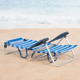Chaise de Plage Aktive 47 x 82 x 49 cm (2 Unités)