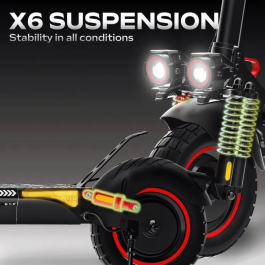 Urbanglide Trottinette Électrique ECROSS DUO 800W Roues 10" Vitesse Max 25 km/h Autonomie 60 km URB1745881804203