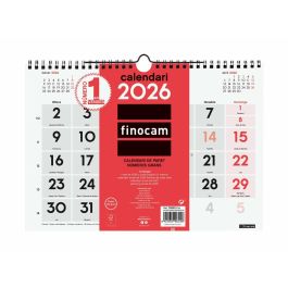 calendrier mural Finocam A4 Papier 30 x 21 cm