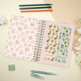 Agenda Finocam THE FLOWER JOURNAL A5 15,5 x 21,2 cm Vert 2026