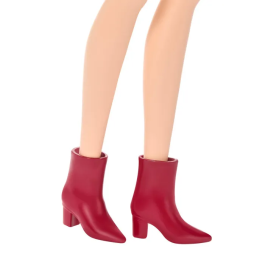 Barbie JJN59 - Poupée Fashionistas, Tenue Rose et Léopard, Jeu de Rôle et Expression Personnelle, Dès 3 Ans