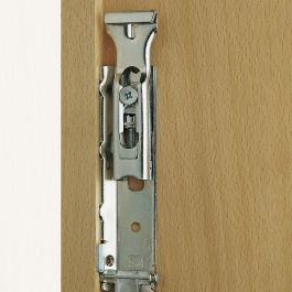 Emuca Lot de 5 jeux de suspensions invisibles pour éléments hauts Levelup1 avec plétine, acier, zingué