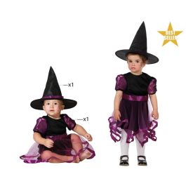 Déguisement bébé sorcière violet avec chapeau et jupe asymétrique en tulle pour 6-12 mois - Costume Halloween bébé fille Precio: 18.096. SKU: B1EMZ36349