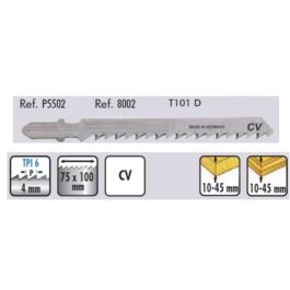 CMT Lame de scie sauteuse 5502 T101D pour coupe fine Bois et Plastique, 6 dents Precio: 10.5. SKU: B1HWWA5JKB