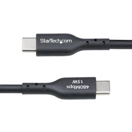 Câble USB Startech USB2AC3MNC Noir 3 m