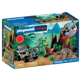 Playmobil 72069 - Set L'antre du dinosaure, Jouet avec 58 pièces pour enfants dès 4 ans, Aventure préhistorique Precio: 51.732. SKU: B165HJNVJN