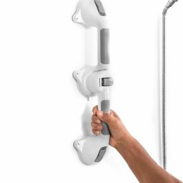 Poignée de Sécurité Angulaire Double pour Salle de Bains Grabbath InnovaGoods