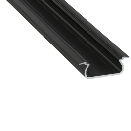 KIMERA-SELDE Profilé Aluminium Anodisé Noir avec Diffuseur Opal et Bouchons 2,02M Precio: 6.5000004. SKU: B1EMJDMYPN