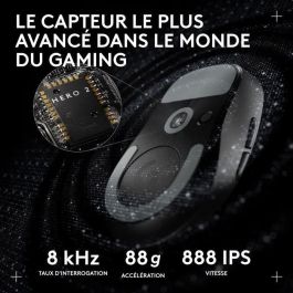 Logitech G Pro X Superlight 2 DEX Souris Gaming Sans Fil Noire LOG1726967134346