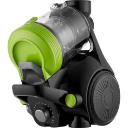 Sencor SVC 1025GR - Aspirateur traîneau sans sac 700 W, filtre HEPA H13, 78 dB, 2 L, rayon d'action 8 m, Noir/Vert