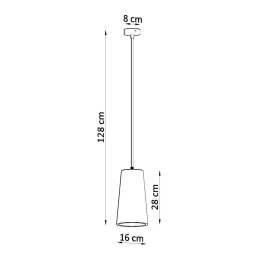 Lampe suspendue "Gulcan" SOL-SL.0849