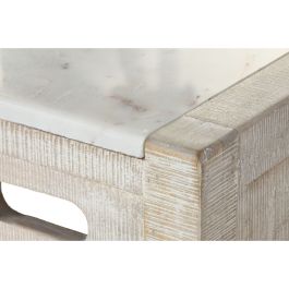 Ensemble Table + Chaises Home ESPRIT Blanc Naturel 112 x 40 x 96 cm