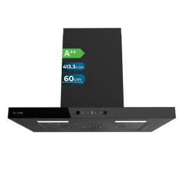 Hotte conventionnelle Cecotec Flux TT 604400 60cm noir A++ LED 413 m³/h BLDC lavable Precio: 150.5000004. SKU: B136SGLZBH