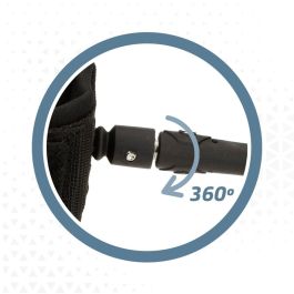 Leash Aktive Noir 20 cm Spirale Paddle Surf