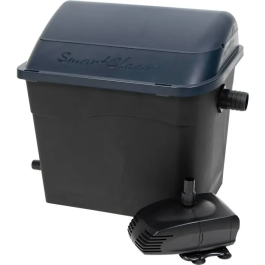 Ubbink SmartClear 3000 PlusSet - Filtre pour bassin à gravité avec stérilisateur UV-C 5W intégré et pompe - Capacité 1500L à 3000L