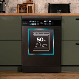 Lave-vaisselle Cecotec Aguazero 6700 Dark B Noir