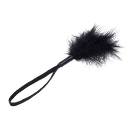Chatouilleur à plumes Sportsheets Peaches 'n CreaMe Noir
