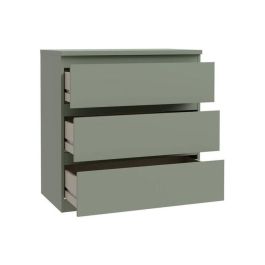 Commode EDMORE EMOK211U59 3 tiroirs Vert salvia 77,2 x 42 x 79,8 cm