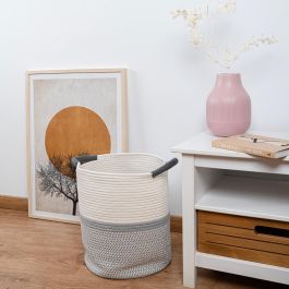 Cesta Algodón Moa Vinthera 33x40 cm (6 Unidades)