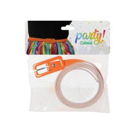 Ceinture Néon Orange - Accessoire de fête lumineux et coloré