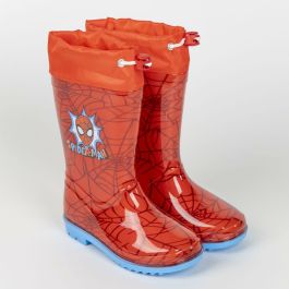 Bottes en Caoutchouc pour Enfants Spider-Man Rouge 28