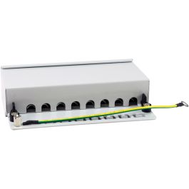 Equip Patchpanel 8x RJ45 Cat6A FTP 1HE Keystone Montage gr