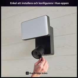 Fausse caméra de surveillance Philips Hue Secure Flood Light