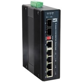 Switch 4x GE IES-0620 2xGSFP 126W 4xPoE
