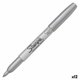 Marqueur permanent Sharpie 1891063 Argenté 1,4 mm (12 Unités) Precio: 36.5000004. SKU: B14XM4RY9D