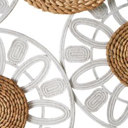 Décoration murale Blanc Naturel 87 x 3,5 x 68 cm