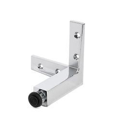 Mafos Pied Métallique Zamak Quadro Finition Chrome Brillant Hauteur H90