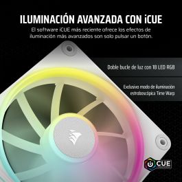 Corsair CO-9051029-WW Kit de démarrage ventilateurs iCUE LINK LX120 RGB White 120mm
