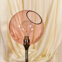 Lampe sur pied "Ballroom Rose" E27 sans ampoule