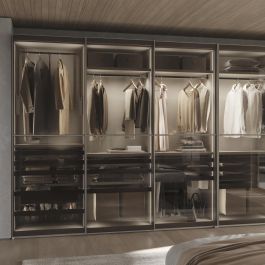 Emuca Kit de range-chaussures extractible pour armoires Quartz, réglable, module 900mm, Acier, aluminium et plastique, Titane