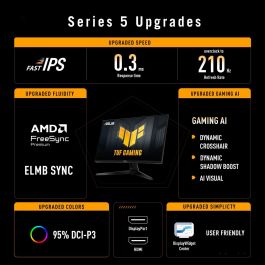 Monitor Gaming Asus 90LM0BN0-B01371 Quad HD 27"