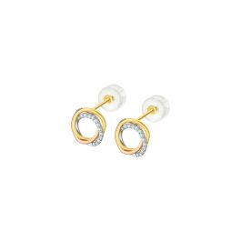 Boucles d´oreilles Femme Lotus LU00007 Doré