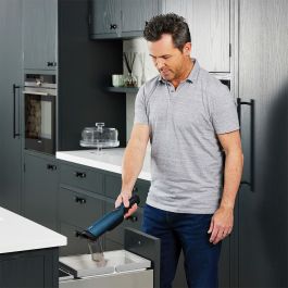 Shark WV270EU Aspirateur à main, Sec, HEPA, Sans sac, Bleu, 0.1 L, Batterie