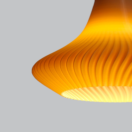 Lampe Suspendue Vita Beige/Fleuron Noir/Câble Noir Design Minimaliste Compatible LED E27