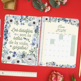 Agenda Finocam CLOE A5 15,5 x 21,2 cm Vert 2026
