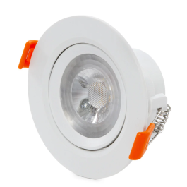 Downlight LED Circular 7W 630Lm 6000K Blanc Aluminium Polycarbonate [LM-4203-CW] Precio: 3.69. SKU: B14RPDHQW7