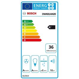 Hotte standard BOSCH DWK81AN20 Blanc