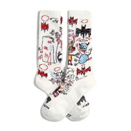Chaussettes Jimmy Lion Athletic Basquiat Batman Blanc Precio: 14.4999996. SKU: B1ANJFA7HT