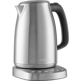 Sencor Bouilloire électrique SWK 1796SS, 1,7 L, 2200 W, acier inoxydable, 5 températures et maintien au chaud