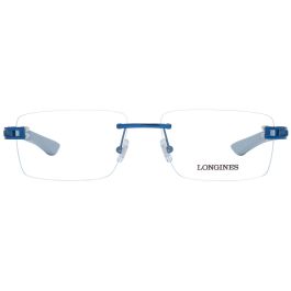 Monture de Lunettes Homme Longines LG5006-H-55090 Bleu Ø 55 mm