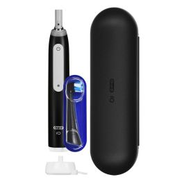 Oral-B iO Series 3N, Brosse à dents électrique rechargeable avec étui de voyage, Noir et Blanc, 3 modes (Soin quotidien, Sensible, Blanchiment), Minuterie et capteur de pression